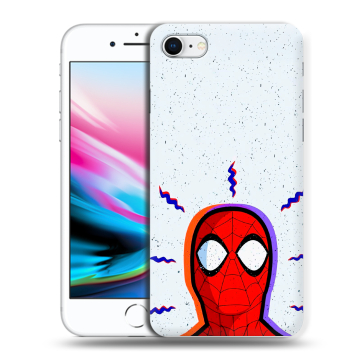 Силиконовый чехол на Iphone 8 с принтом Spiderman Человек паук Силиконовый чехол на Iphone 8 с принтом Spiderman Человек паук