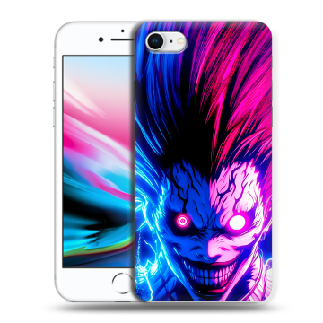 Силиконовый чехол на Iphone 8 с принтом Death note Тетрадь смерти Силиконовый чехол на Iphone 8 с принтом Death note Тетрадь смерти