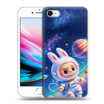 Силиконовый чехол на Iphone 8 с принтом Labubu Лабубу Силиконовый чехол на Iphone 8 с принтом Labubu Лабубу