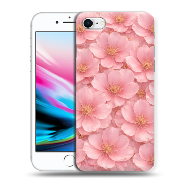Силиконовый чехол на Iphone 8 с принтом женский Силиконовый чехол на Iphone 8 с принтом женский