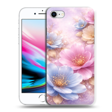 Силиконовый чехол на Iphone 8 с принтом женский Силиконовый чехол на Iphone 8 с принтом женский