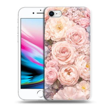 Силиконовый чехол на Iphone 8 с принтом женский Силиконовый чехол на Iphone 8 с принтом женский