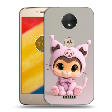 Пластиковый чехол на Motorola Moto C с принтом Куроми Kuromi 