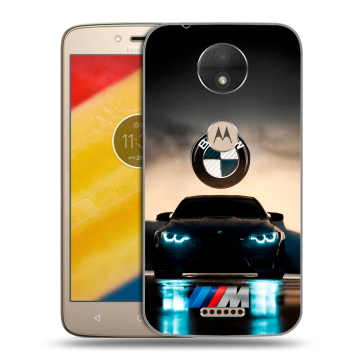 Пластиковый чехол на Motorola Moto C с принтом БМВ BMW Пластиковый чехол на Motorola Moto C с принтом БМВ BMW
