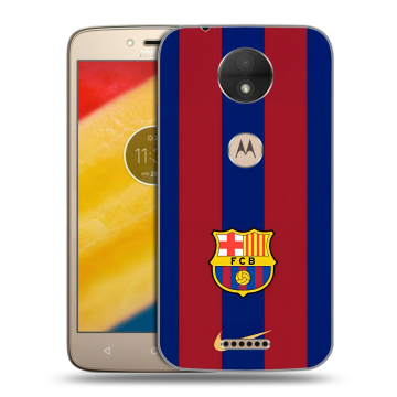 Пластиковый чехол на Motorola Moto C с принтом Барселона Barcelona