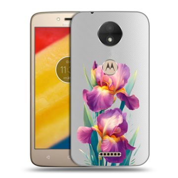 Пластиковый чехол на Motorola Moto C с принтом Цветы орхидеи Пластиковый чехол на Motorola Moto C с принтом Цветы орхидеи