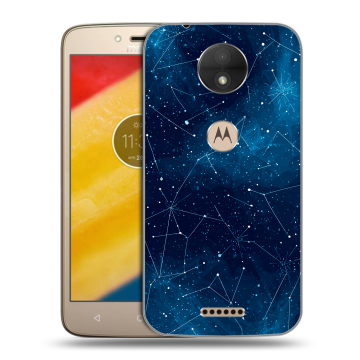 Пластиковый чехол на Motorola Moto C с принтом Космос звезды Пластиковый чехол на Motorola Moto C с принтом Космос звезды
