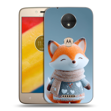 Пластиковый чехол на Motorola Moto C с принтом Лиса Пластиковый чехол на Motorola Moto C с принтом Лиса