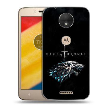 Пластиковый чехол на Motorola Moto C с принтом Игра Престолов Game Thrones