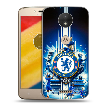 Пластиковый чехол на Motorola Moto C с принтом Chelsea Челси Пластиковый чехол на Motorola Moto C с принтом Chelsea Челси