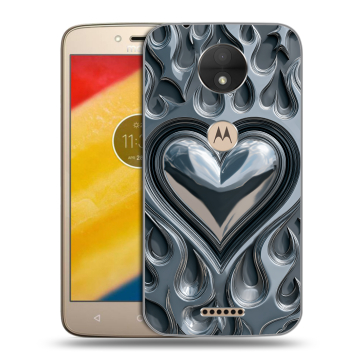 Пластиковый чехол на Motorola Moto C с принтом Y2K