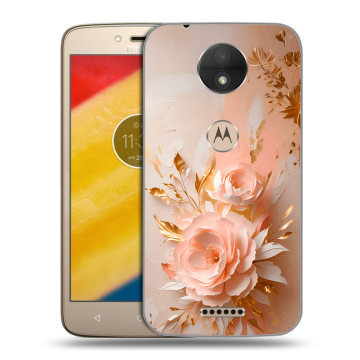 Пластиковый чехол на Motorola Moto C с принтом женский Пластиковый чехол на Motorola Moto C с принтом женский