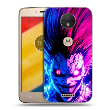 Пластиковый чехол на Motorola Moto C с принтом Death note Тетрадь смерти Пластиковый чехол на Motorola Moto C с принтом Death note Тетрадь смерти