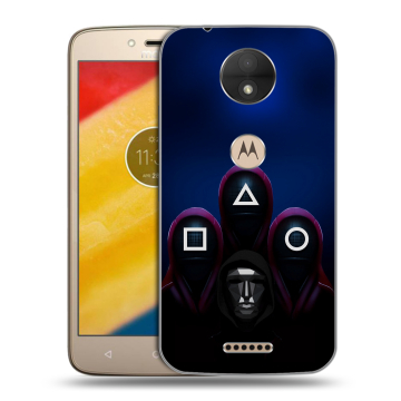 Пластиковый чехол на Motorola Moto C с принтом Игра Кальмара Пластиковый чехол на Motorola Moto C с принтом Игра Кальмара