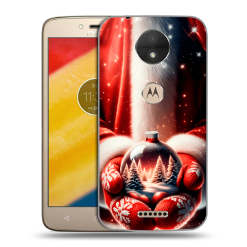 Пластиковый чехол на Motorola Moto C с принтом Новый год Пластиковый чехол на Motorola Moto C с принтом Новый год