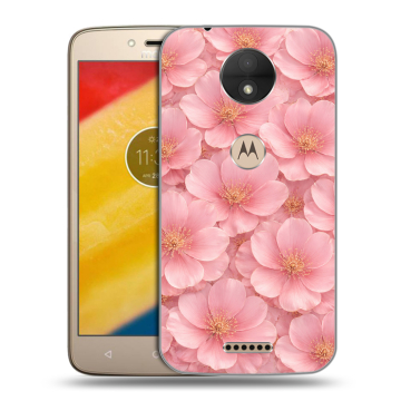 Пластиковый чехол на Motorola Moto C с принтом женский Пластиковый чехол на Motorola Moto C с принтом женский