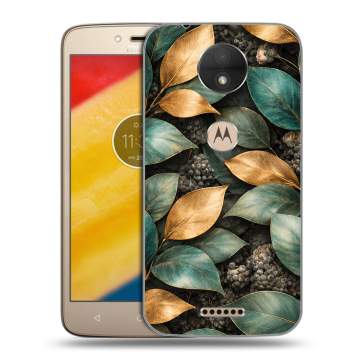 Пластиковый чехол на Motorola Moto C с принтом женский