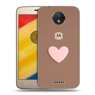 Пластиковый чехол на Motorola Moto C с принтом женский