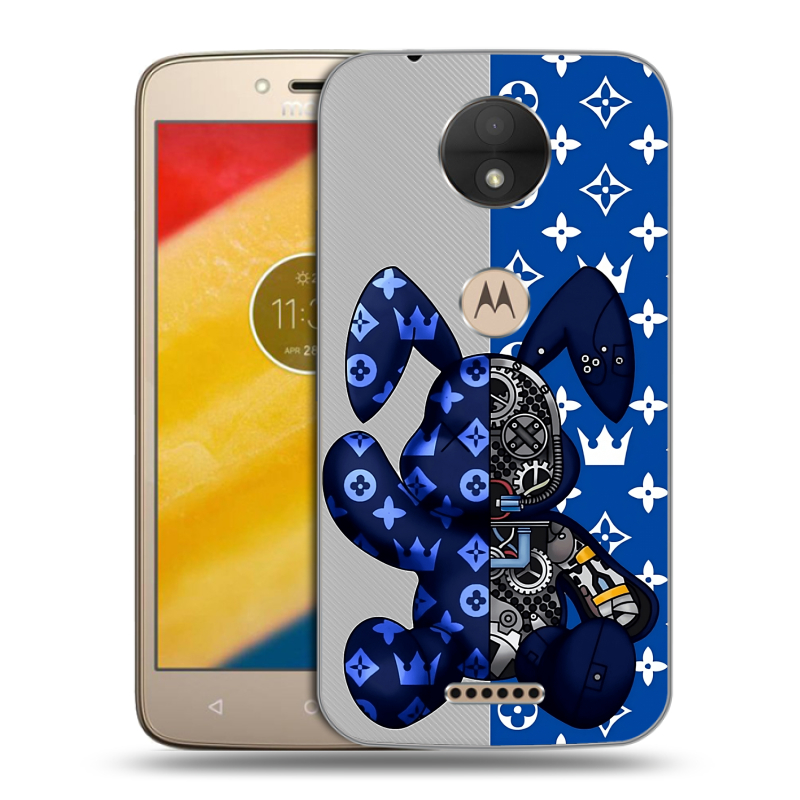 Пластиковый чехол на Motorola Moto C с принтом Луи робот Пластиковый чехол на Motorola Moto C с принтом Луи робот