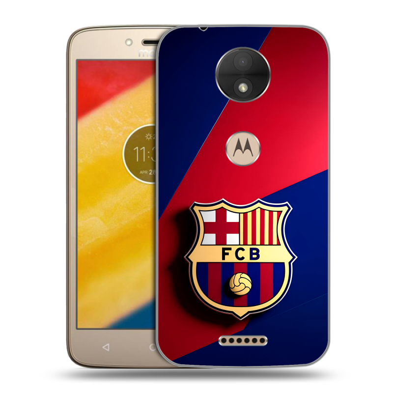 Пластиковый чехол на Motorola Moto C с принтом Барселона Barcelona Пластиковый чехол на Motorola Moto C с принтом Барселона Barcelona