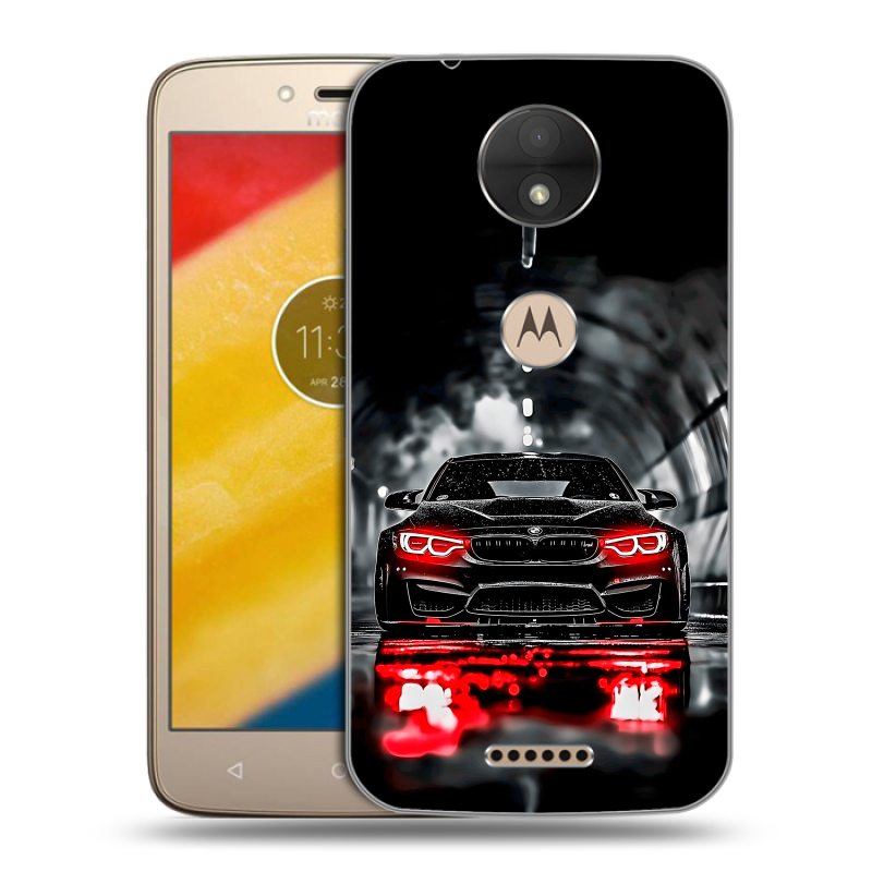 Пластиковый чехол на Motorola Moto C с принтом BMW БМВ Пластиковый чехол на Motorola Moto C с принтом BMW БМВ