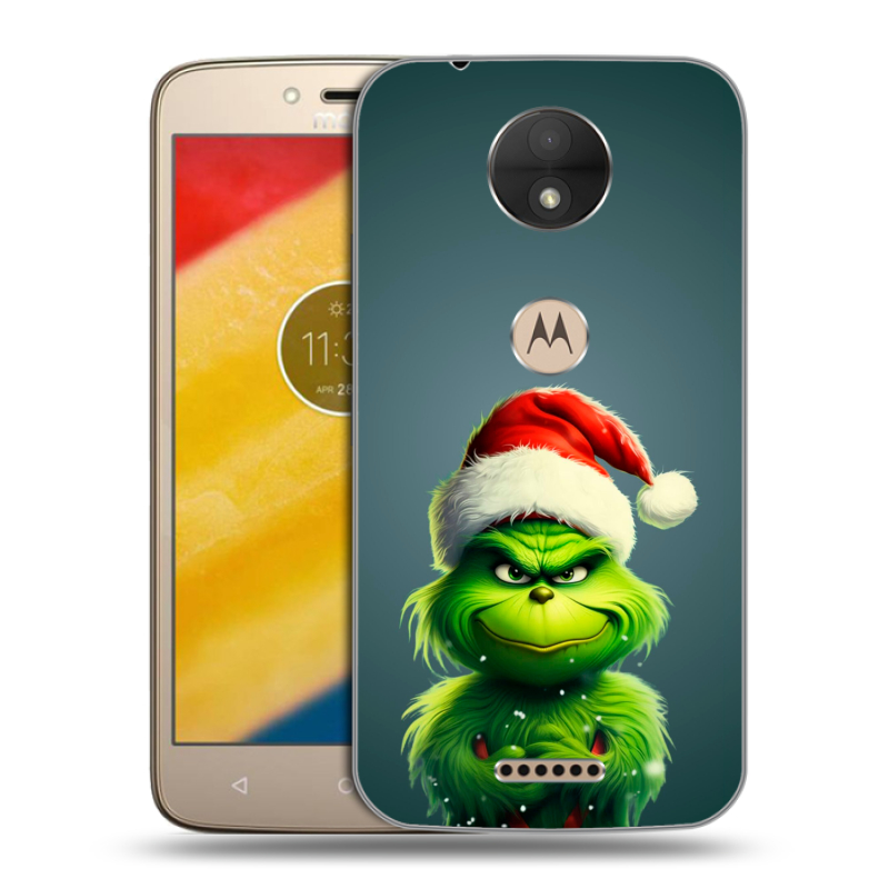 Пластиковый чехол на Motorola Moto C с принтом Новый год Пластиковый чехол на Motorola Moto C с принтом Новый год