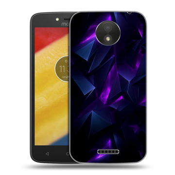 Силиконовый чехол на Motorola Moto C Plus с принтом Абстракиция Силиконовый чехол на Motorola Moto C Plus с принтом Абстракиция