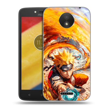 Силиконовый чехол на Motorola Moto C Plus с принтом Аниме Наруто Naruto Силиконовый чехол на Motorola Moto C Plus с принтом Аниме Наруто Naruto