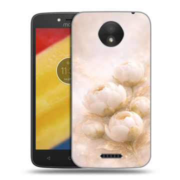 Силиконовый чехол на Motorola Moto C Plus с принтом женский Силиконовый чехол на Motorola Moto C Plus с принтом женский