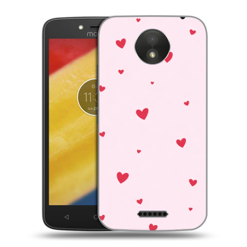 Силиконовый чехол на Motorola Moto C Plus с принтом для девочек Силиконовый чехол на Motorola Moto C Plus с принтом для девочек