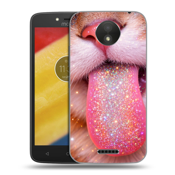 Силиконовый чехол на Motorola Moto C Plus с принтом для девочек Силиконовый чехол на Motorola Moto C Plus с принтом для девочек