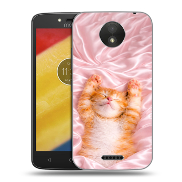 Силиконовый чехол на Motorola Moto C Plus с принтом женский Силиконовый чехол на Motorola Moto C Plus с принтом женский