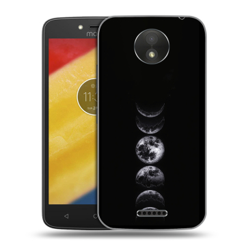 Силиконовый чехол на Motorola Moto C Plus с принтом женский Силиконовый чехол на Motorola Moto C Plus с принтом женский
