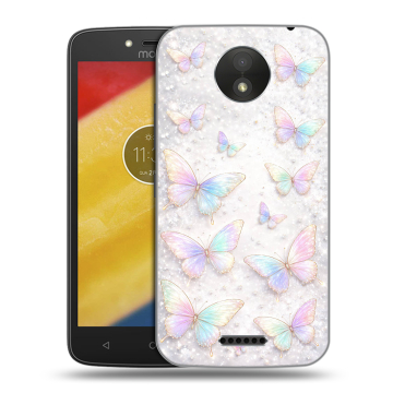 Силиконовый чехол на Motorola Moto C Plus с принтом женский Силиконовый чехол на Motorola Moto C Plus с принтом женский