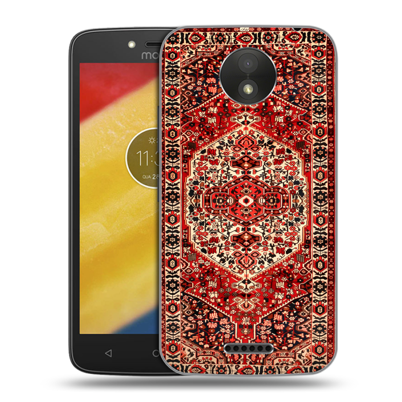 Пластиковый чехол на Motorola Moto C Plus с принтом Ковер Пластиковый чехол на Motorola Moto C Plus с принтом Ковер