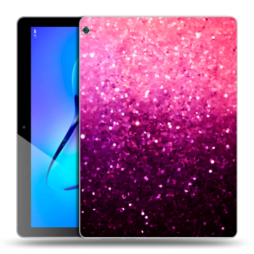 Силиконовый чехол на Huawei MediaPad M3 Lite 10 с принтом Блестки Силиконовый чехол на Huawei MediaPad M3 Lite 10 с принтом Блестки