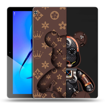 Силиконовый чехол на Huawei MediaPad M3 Lite 10 с принтом Луи робот