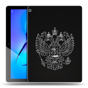 Силиконовый чехол на Huawei MediaPad M3 Lite 10 с принтом Герб России Силиконовый чехол на Huawei MediaPad M3 Lite 10 с принтом Герб России