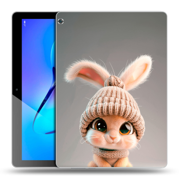 Силиконовый чехол на Huawei MediaPad M3 Lite 10 с принтом Кролик Силиконовый чехол на Huawei MediaPad M3 Lite 10 с принтом Кролик