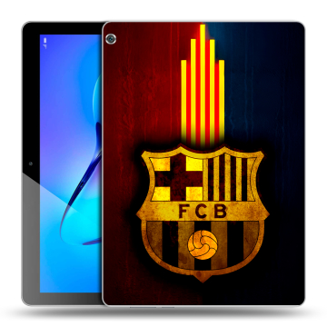 Силиконовый чехол на Huawei MediaPad M3 Lite 10 с принтом Барселона Barcelona Силиконовый чехол на Huawei MediaPad M3 Lite 10 с принтом Барселона Barcelona