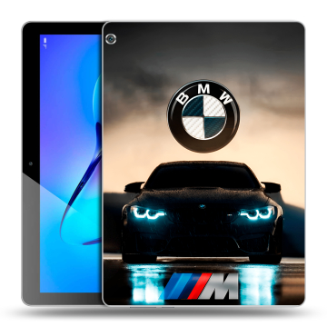 Силиконовый чехол на Huawei MediaPad M3 Lite 10 с принтом БМВ BMW Силиконовый чехол на Huawei MediaPad M3 Lite 10 с принтом БМВ BMW