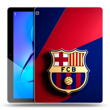 Силиконовый чехол на Huawei MediaPad M3 Lite 10 с принтом Барселона Barcelona