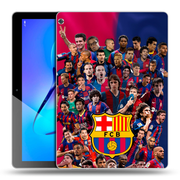 Силиконовый чехол на Huawei MediaPad M3 Lite 10 с принтом Барселона Barcelona Силиконовый чехол на Huawei MediaPad M3 Lite 10 с принтом Барселона Barcelona