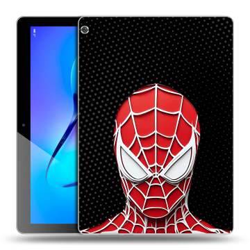 Силиконовый чехол на Huawei MediaPad M3 Lite 10 с принтом человек паук spiderman