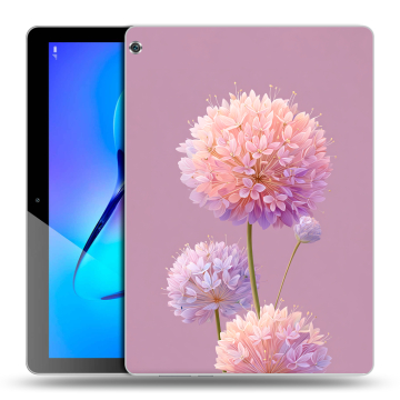Силиконовый чехол на Huawei MediaPad M3 Lite 10 с принтом Цветы
