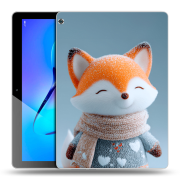 Силиконовый чехол на Huawei MediaPad M3 Lite 10 с принтом Лиса