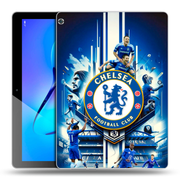 Силиконовый чехол на Huawei MediaPad M3 Lite 10 с принтом Chelsea Челси