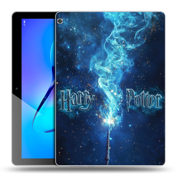 Силиконовый чехол на Huawei MediaPad M3 Lite 10 с принтом Harry Potter Гарри Поттер