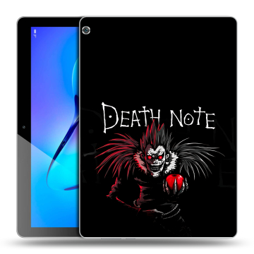 Силиконовый чехол на Huawei MediaPad M3 Lite 10 с принтом Death note Тетрадь смерти