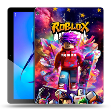 Силиконовый чехол на Huawei MediaPad M3 Lite 10 с принтом Roblox Роблокс Силиконовый чехол на Huawei MediaPad M3 Lite 10 с принтом Roblox Роблокс